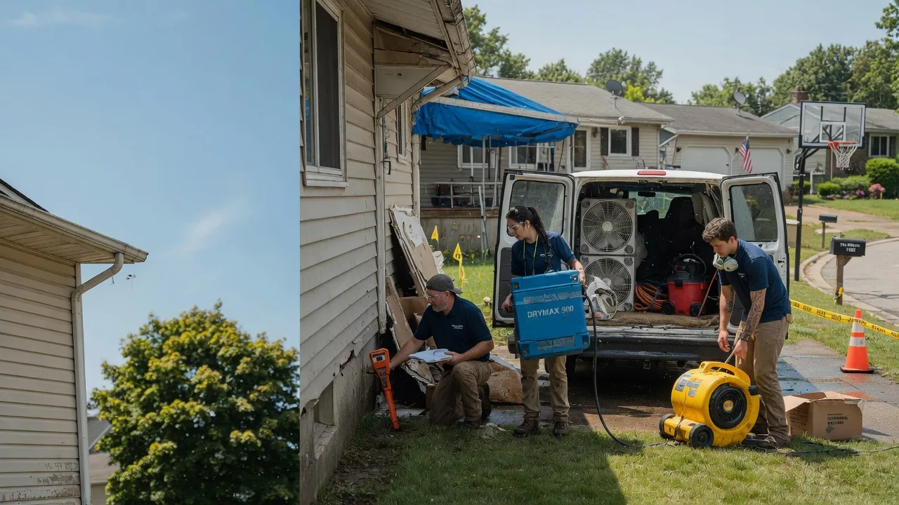 Ceiling Leak Cleanup in Saint Marys, PA near me